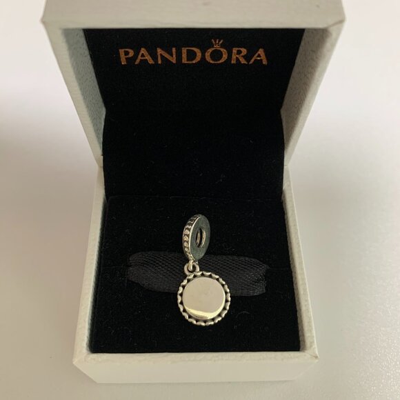 Michigan Genuine PANDORA Up North WJ Silver Dangle Charm - Picture 4 of 4